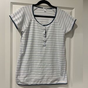 LAKE Pajama Maternity Shirt Size Large